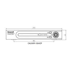 4 CH NVR , Button-panel interface for easy operation CALNVR-1004CP