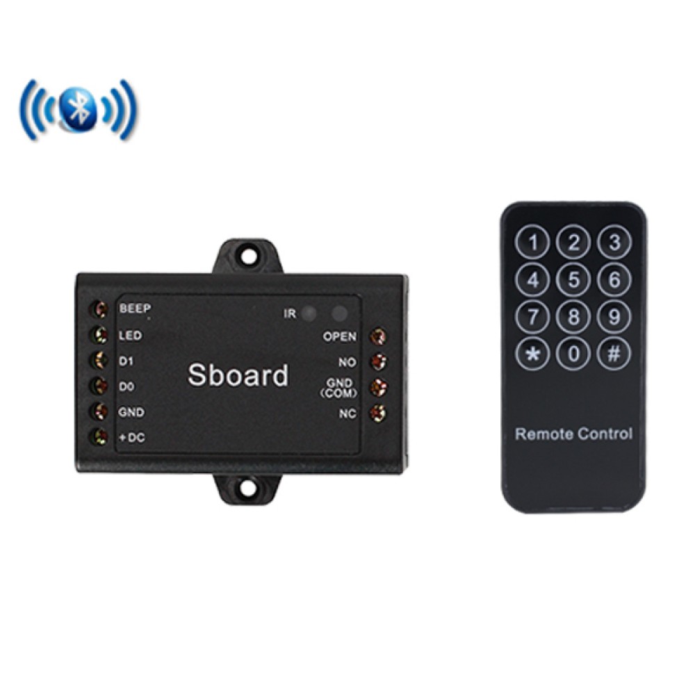 Control Panel in One Door (Card Entry and Exit Button) Including remote control SBOARD-BT